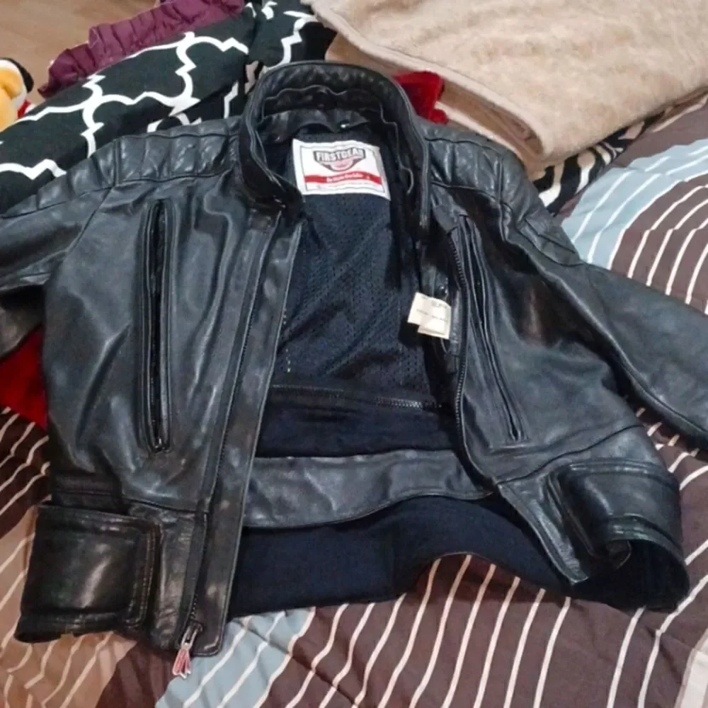 First Gear Leather Jacket - Picture 1 of 11